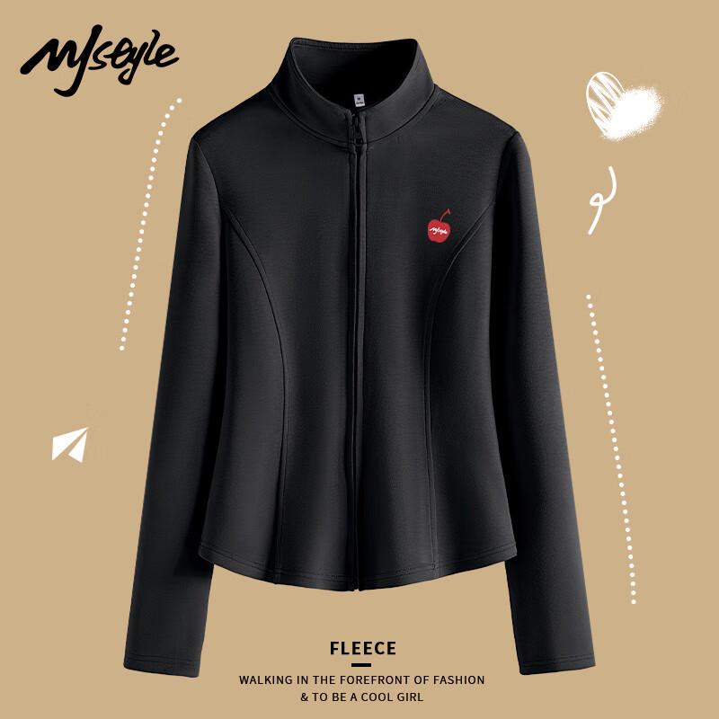 

MJ STYLE Women s Air Layer Stand Collar Cardigan XL