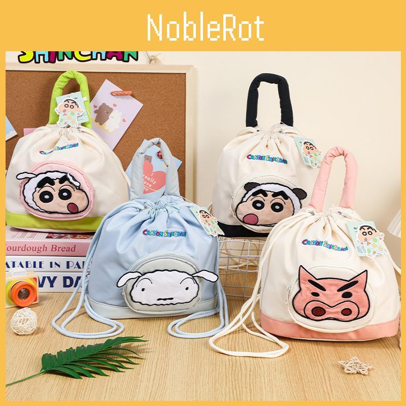 Chan Shin Crayon Large Capacity Backpacks Cutes Cartoon Girl Children Bags Out