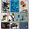 Berühmte Joan Miro Surrealismus Kunstwerke Poster Abstrakte Leinwandmalerei Retro Wandkunst Für Modernes Wohnzimmer Heimdekoration