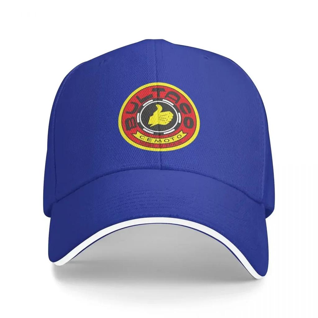 Bultaco Motorcycles Cap Fashion Casual Baseball Caps Adjustable Hat Summer Unisex Baseball Hats Customizable Polychromatic