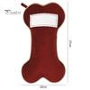 Christmas Gift Bag Easy To Hang Increase Atmosphere Festive Dog Bone Socks Gift Bag