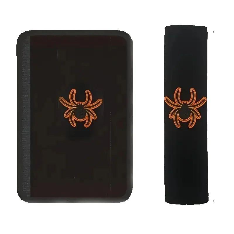 2pcs Car Seat Belt Shoulder Protector Cover, Spider Pattern, Soft and Comfortable, Universal for Car Seat Belt Protection