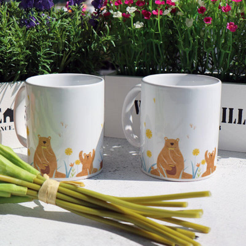 ic688-Design Mug 2p-Teddy Bear Family
