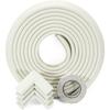 Safety Corner Guard Table Edge Corner Protector Strip for Kids Baby Proofing Foam for Furniture Edges Cushion Protection Bumper Strip 2 Meters (White)