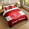 Bedding Set 1 Duvet Cover 2 Pillowcases Hull KR Print Soft Bed Linen Bedroom Decor