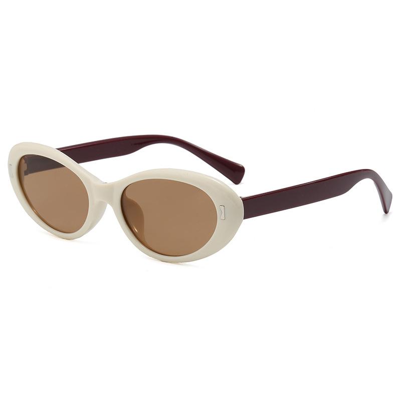 

JYL TS Cat Eye Sunglasses Funny Style UV Protection Street Shot Women WF1291 A-3224 глубоко лиловый