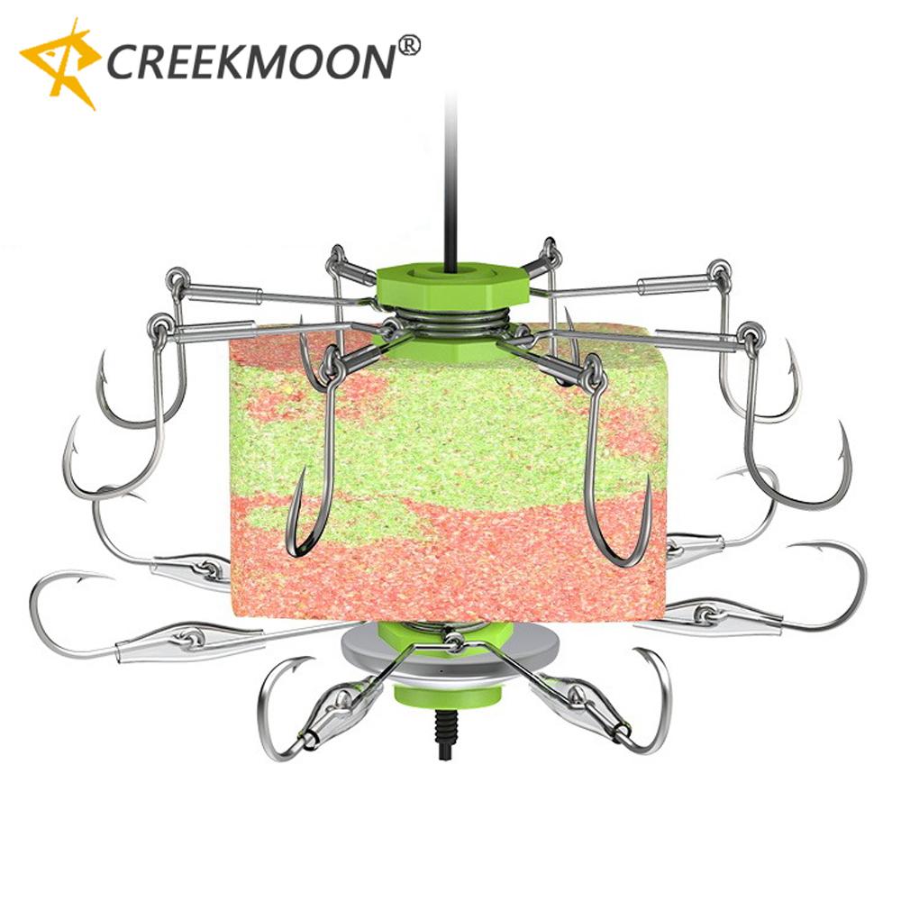 Crab Steel Flap Explosion Hooks 6/8 Claw for Square Bait Squid Fishhook Carbon Easy Carp Fishing Jig Hook Tackle Accessories 260319