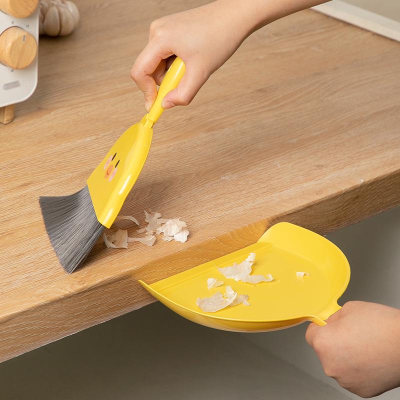 Mini Desktop Broom & Dustpan Set for Home, Office & Kids