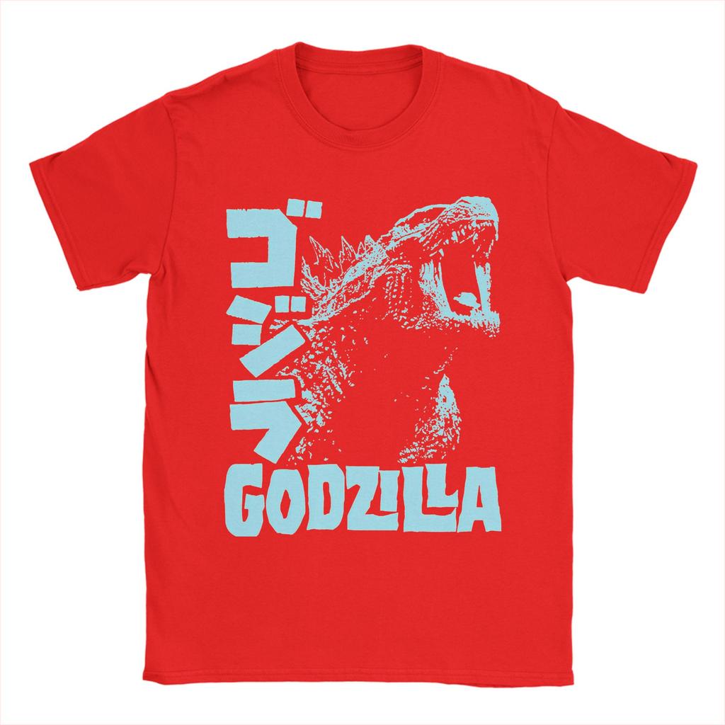 Godzillaed T-Shirt for Vintage 100% Cotton Tees Crew Neck Short Sleeve T Shirts Gift Idea Clothing Unisex