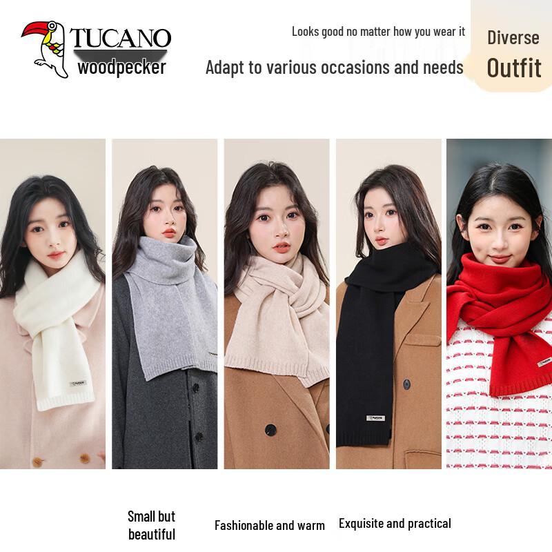 Women's 100% Wool Winter Scarf