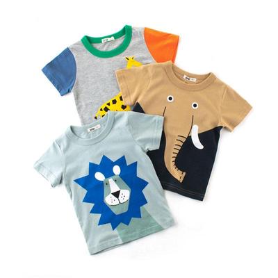 Camiseta de manga corta de moda para niños Verano 2025: Ropa urbana elegante para niños