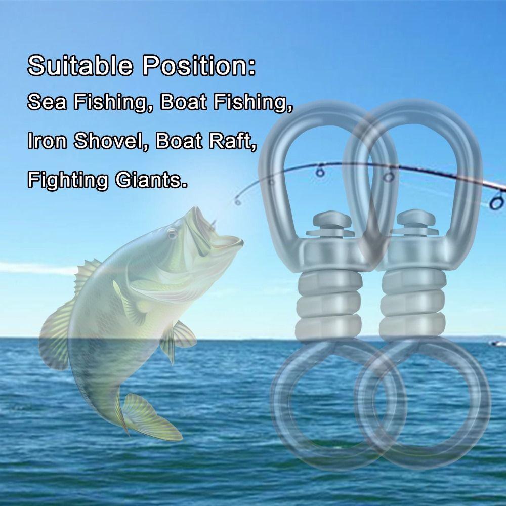 304 Stainless Steel Fishing Swivels Snap Rolling Lure Line Connector  Sea Fishing