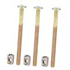 10 Pcs M6 Carbon Steel Furniture Bolts With Barrel Nuts Dowel Nut Connector Fastener
