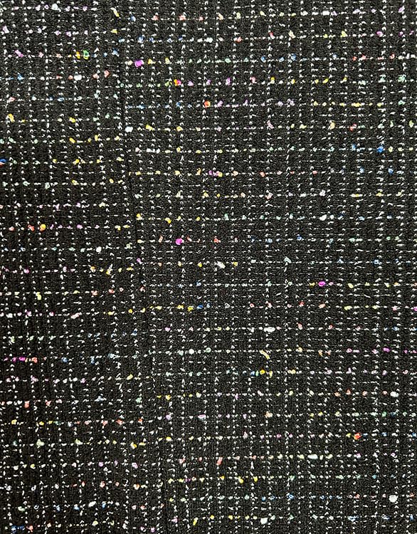 Business Casual Dress Stretch Tweed Maternity Dress MARIBELLE Black [Serafin] Women's