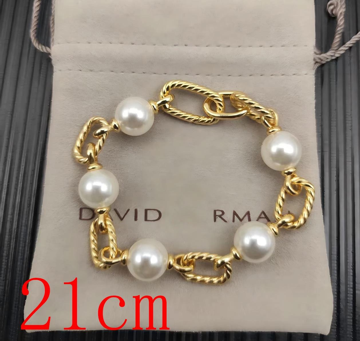 New DY Bracelet Fashionable Simple Temperament Couple Bracelet Daily Wear Beaded Bracelet Men and Women Can Wear