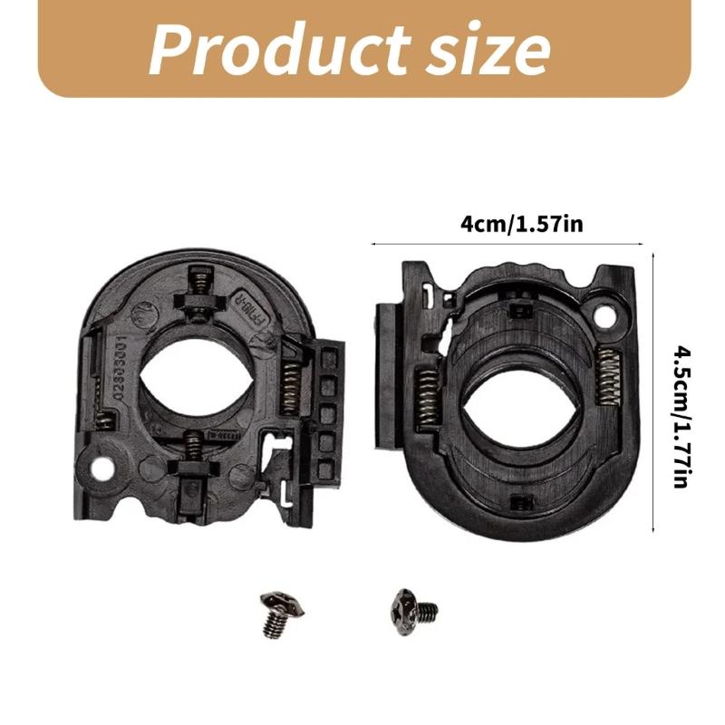 Helmets Visors Shield Gear Base Plate Set for Motorbike Helmets Repair Part Visors Base Plate