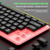 Russian Arabic Wired Luminous Gaming Keyboard & Mouse Set