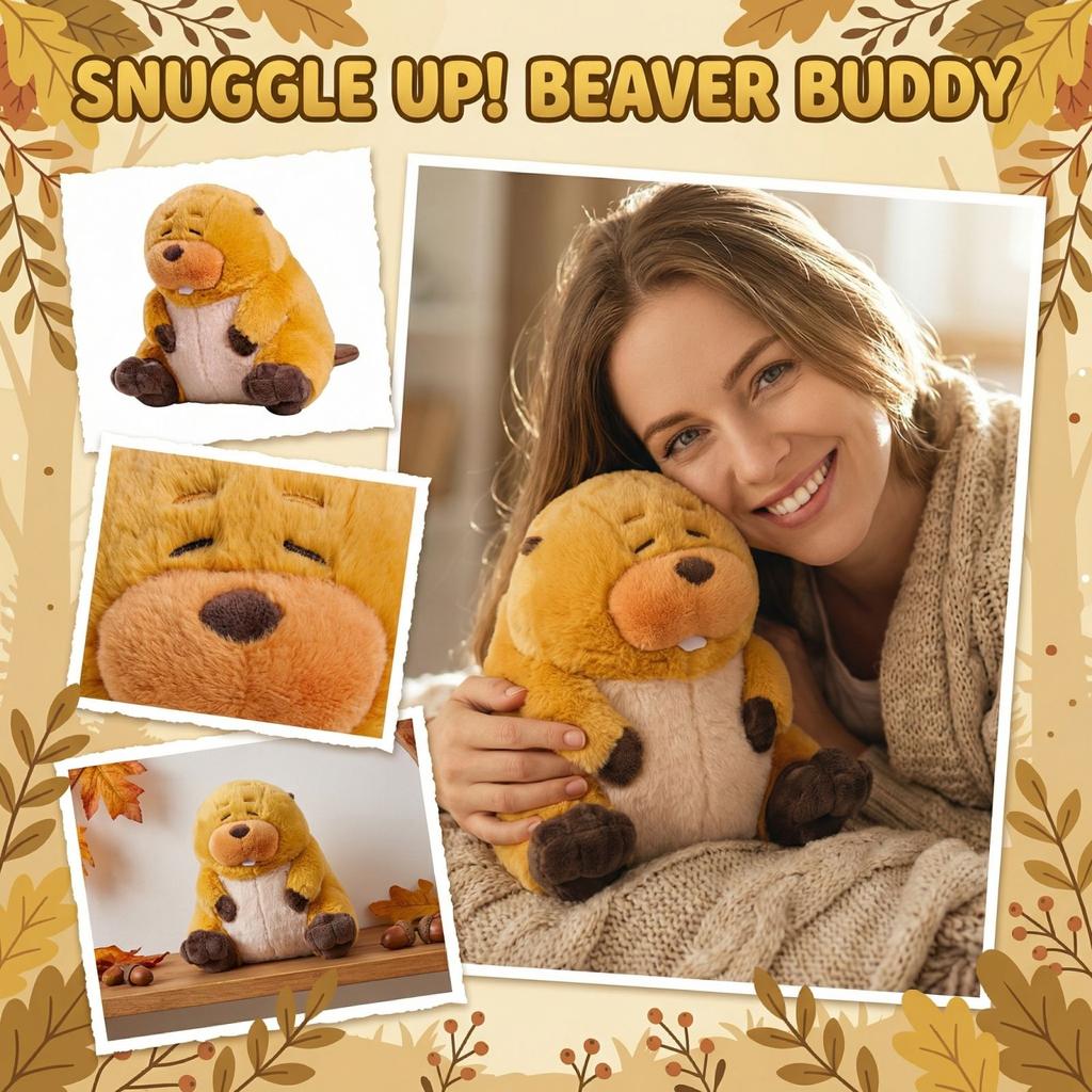 Bear Plush Toy With Bow,   Comforting And Sleep Inducing Doll.