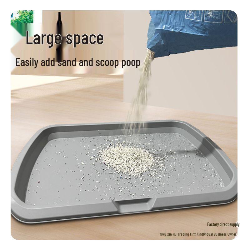Anti-Step Dog Litter Box for All Breeds - Fixed Point Pet Urinal & Easy Clean