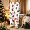 Herren Casual Strickhose mit weihnachtlichem Print, Farbe und Taschen für die Feier