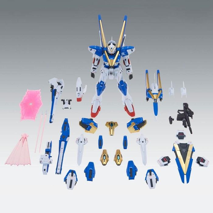 BANDAI MG 1/100 V2 Assault Buster Gundam Ver.Ka Model Kit (Hobby Online Shop Limited) Multicolor