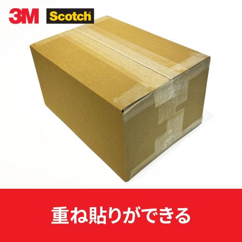 3M Scotch Gum Tape Packing Tape for Weight 48mm X 50m 6 Roll Pack 315-6P