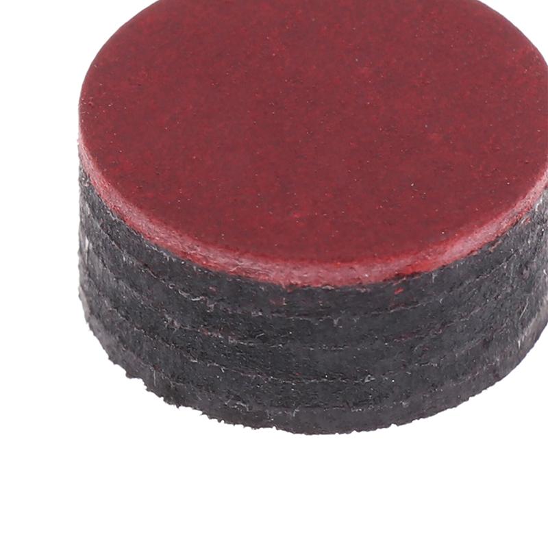 5 ks 14mm špička tága 6 vrstev Kvalitní kožená špička tága pro pool a kulečník Špička tága pro devítku Špička tága pro snooker Kulečníkové příslušenství