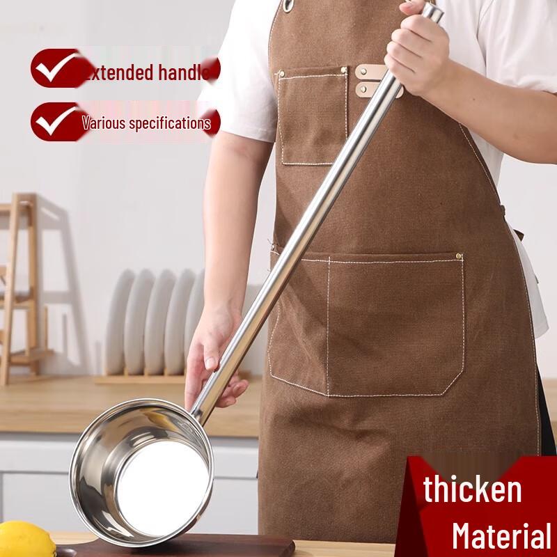 Naiduo Stainless Steel Long Handle Serving Ladle