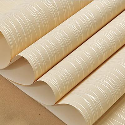 Non Woven Wallpaper Bedroom Living Room Solid Color Plain Striped Background Wall Papers Home Decor Papel Tapiz 3d Para Pared