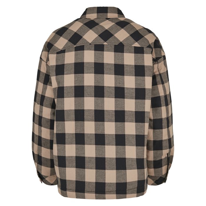 Chemise En Flanelle - Urban Classics - Padded - Motif À Carreaux - Coupe Oversize - Doublure Matelassée