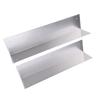2pcs Stainless Steel Corner Guards Siding Corner Guards Protector 89 Degree Angle Weed Whacking Protection for Outside