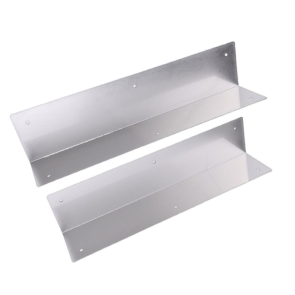 2pcs Stainless Steel Corner Guards Siding Corner Guards Protector 89 Degree Angle Weed Whacking Protection for Outside