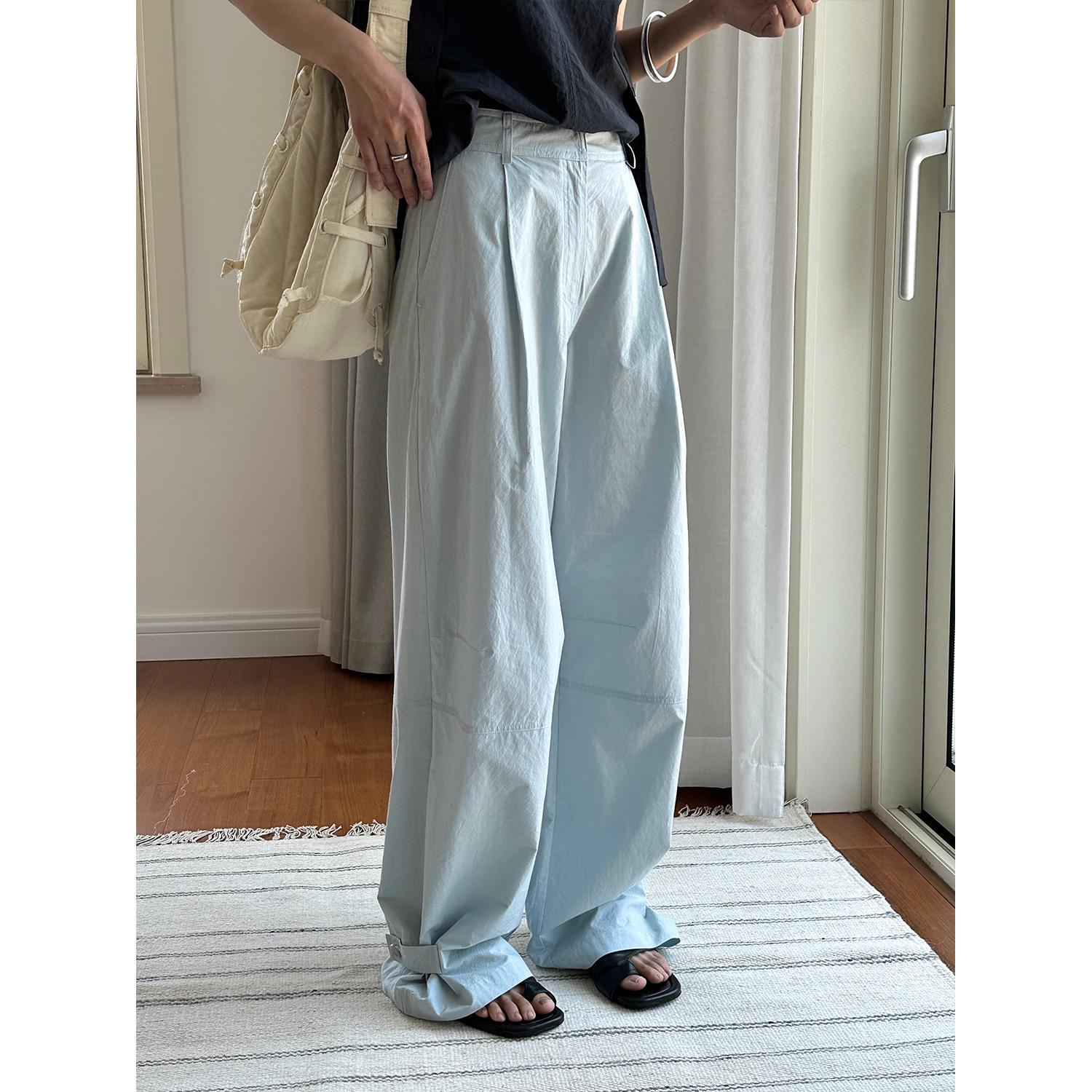 

Louvre Summer Korean-Style Cotton Casual Sun Protection Pants for Women