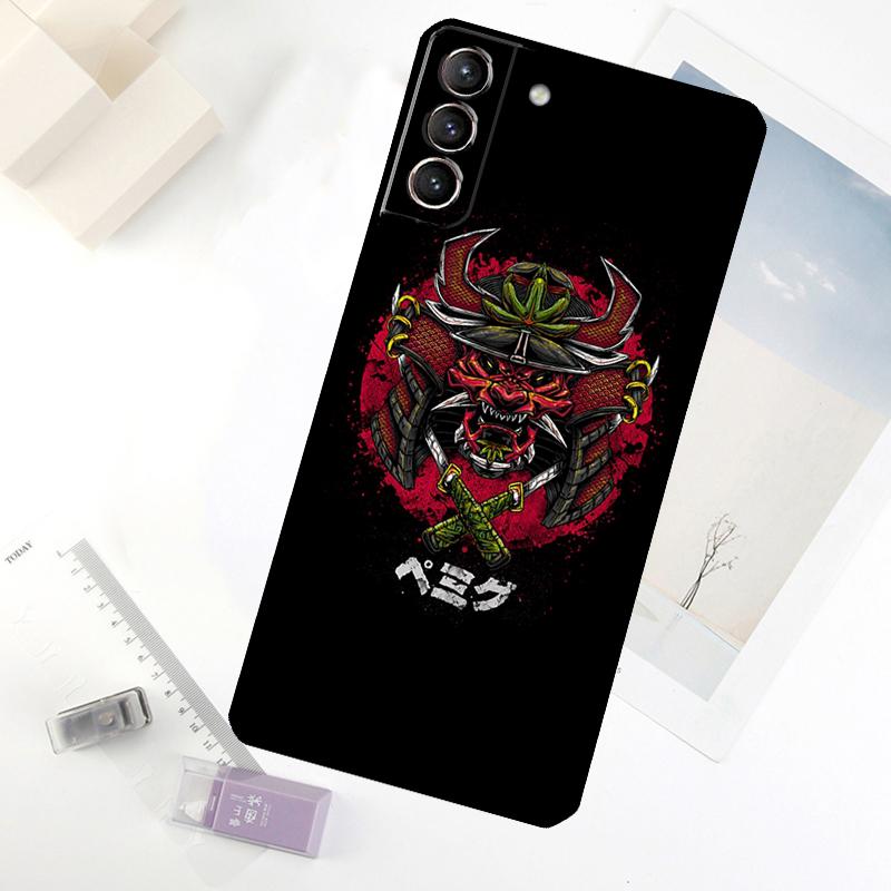 

Japanese Samurai Phone Case For Samsung Galaxy S25 S26 Ultra S20 S21 S22 S23 S24 Ultra S10 Plus S25 FE Cover Galaxy S24Ultra