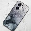 Luxury Marble Pattern Phone Case for Xiaomi 13T 11T Poco F6 X6 X5 Pro Redmi Note 14 13 12 11 Pro K40 K70E Lanyard Shockproof Soft TPU Cover