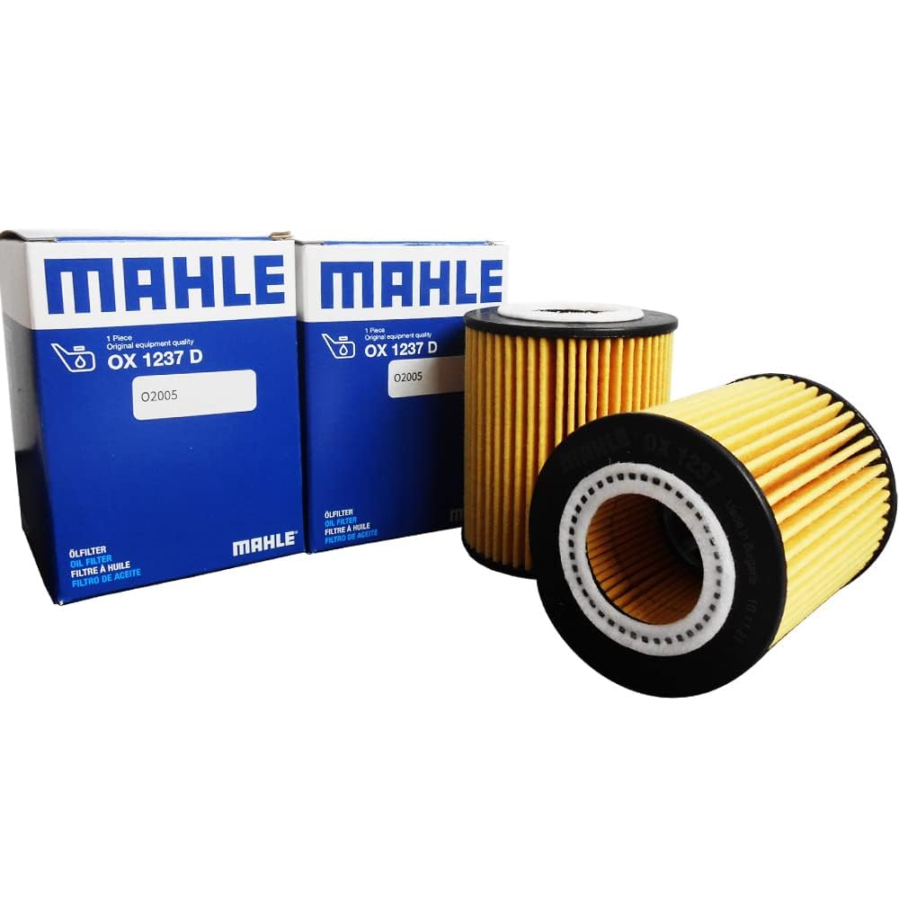 

[Set of 2] MAHLE Filter Element Peugeot Citroen 308 308SW Lifter Berlingo 02 Set of 2 O2005