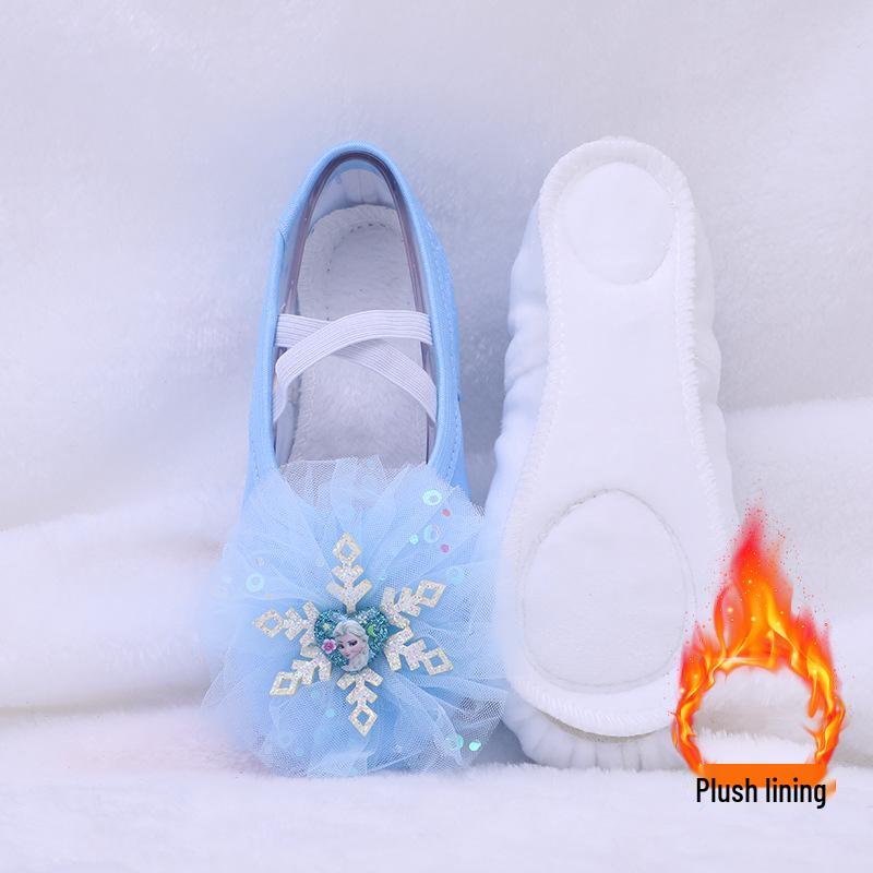 Aisha Blue Soft Sole Ballet Shoes for Girls and Toddlers (Model 8008)