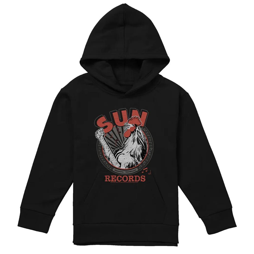 Sun Records Childrens/Kids Music Pullover Hoodie
