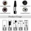 5/6/8pcs,Damaged Broken Screw Remover Extractor,Drill Bits Steel Durable Easy Out Remover Tool,Works On Wood and Machine Screws