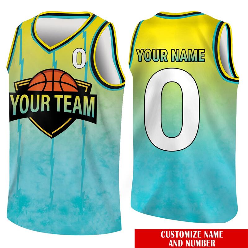 Customized Personality Basketball Vest Men Clothes Custom Number Name V-neck Sleeveless Sport Fashion Fitness Quick Dry Tank Top