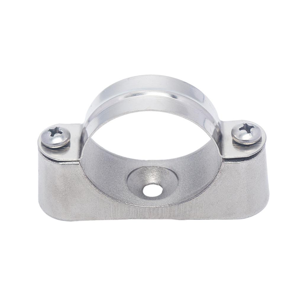 Aluminum Alloy Base 316 Stainless Steel Clamp Home Maintenance Aluminum Alloy Pipe Bracket Widely Used In Fixing