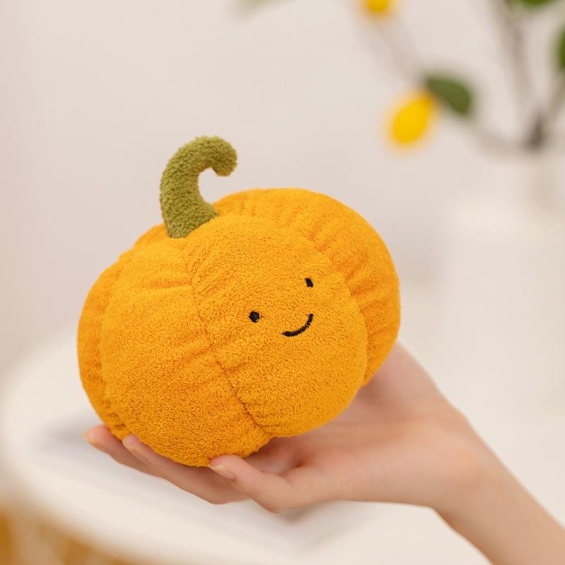 

Funny Halloween Pumpkin Bat Doll Plush Toy Ghost Demon Doll Pendant Halloween Gift 12cm гарбуз