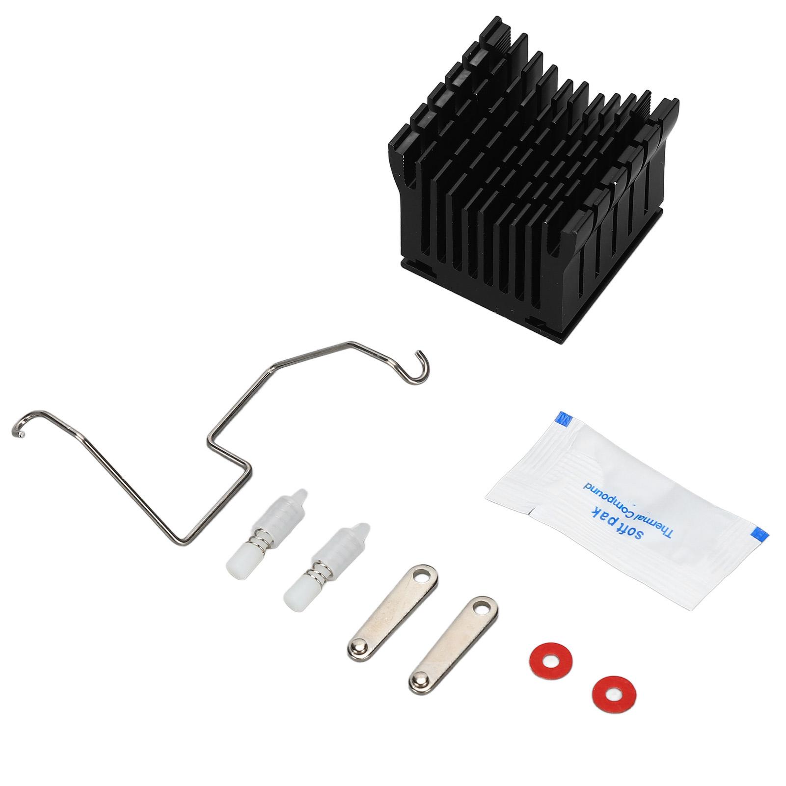 Heat Sink Aluminium Cooling Heatsink Cooler Radiator Accessory for PCB Motherboard Chip Heat Sink чёрный