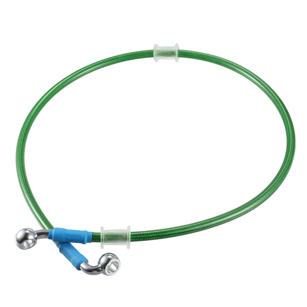 uxcell AN3 M10 Car Hydraulic Brake Line Hose Fitting 28° 90° Stainless Steel