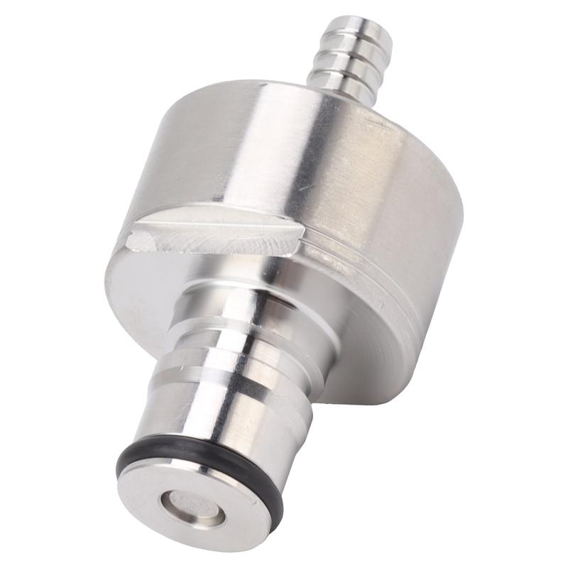 2Pcs Stainless Steel Carbonation Cap Forced Carbonation PET Bottle Filling CO2 Coupling Cap for Soda Beer Home Beverages