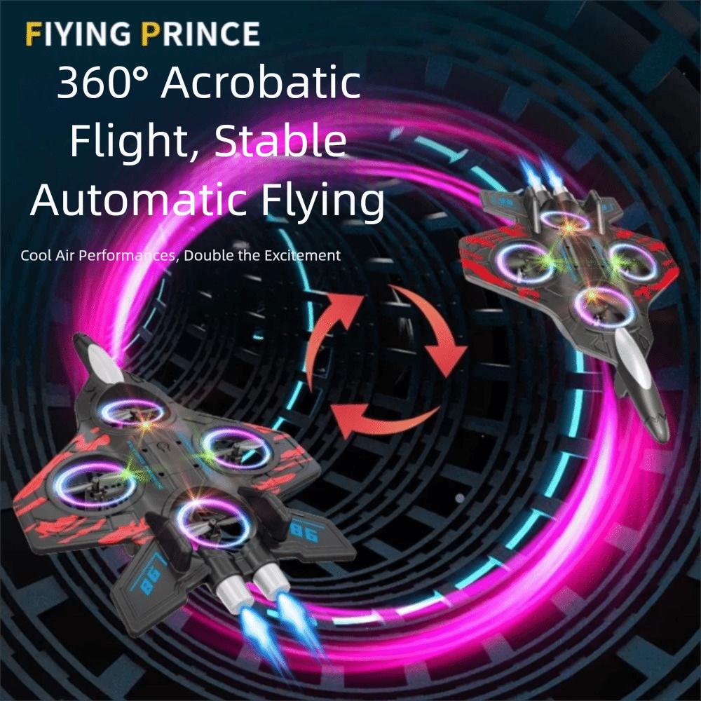 EPP Foam Four Motor Helicopter Toy Gravity Sensing RC Hobby Jet Plane  Kids Toddlers Children