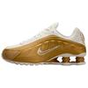 Shox R4 Metallic Gold Women Sneakers Soft-Pearl AR3565-010