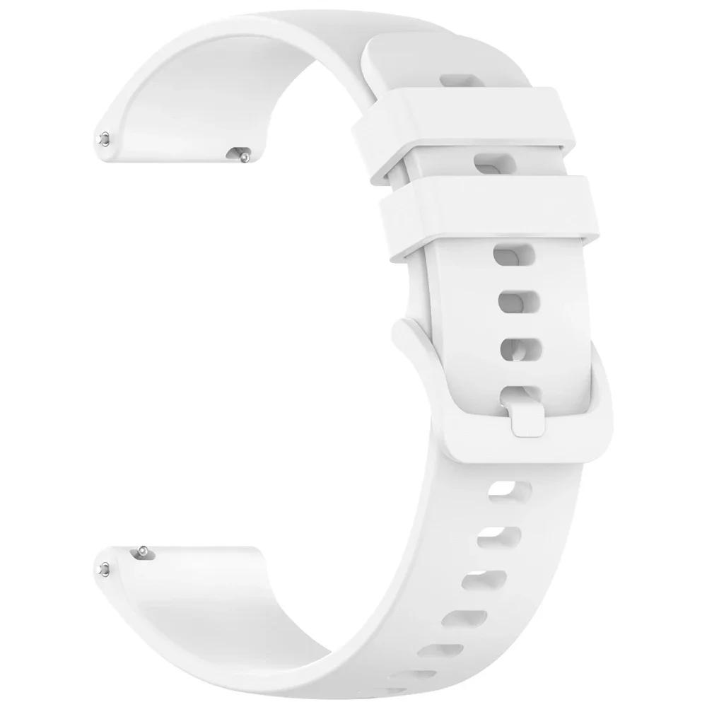 20 22mm Universal Silicone Strap For Garmin Venu 3 Band Forerunner 265 255 Music Vivoactive 4 For Garmin Venu Sq 2 Plus Bracelet