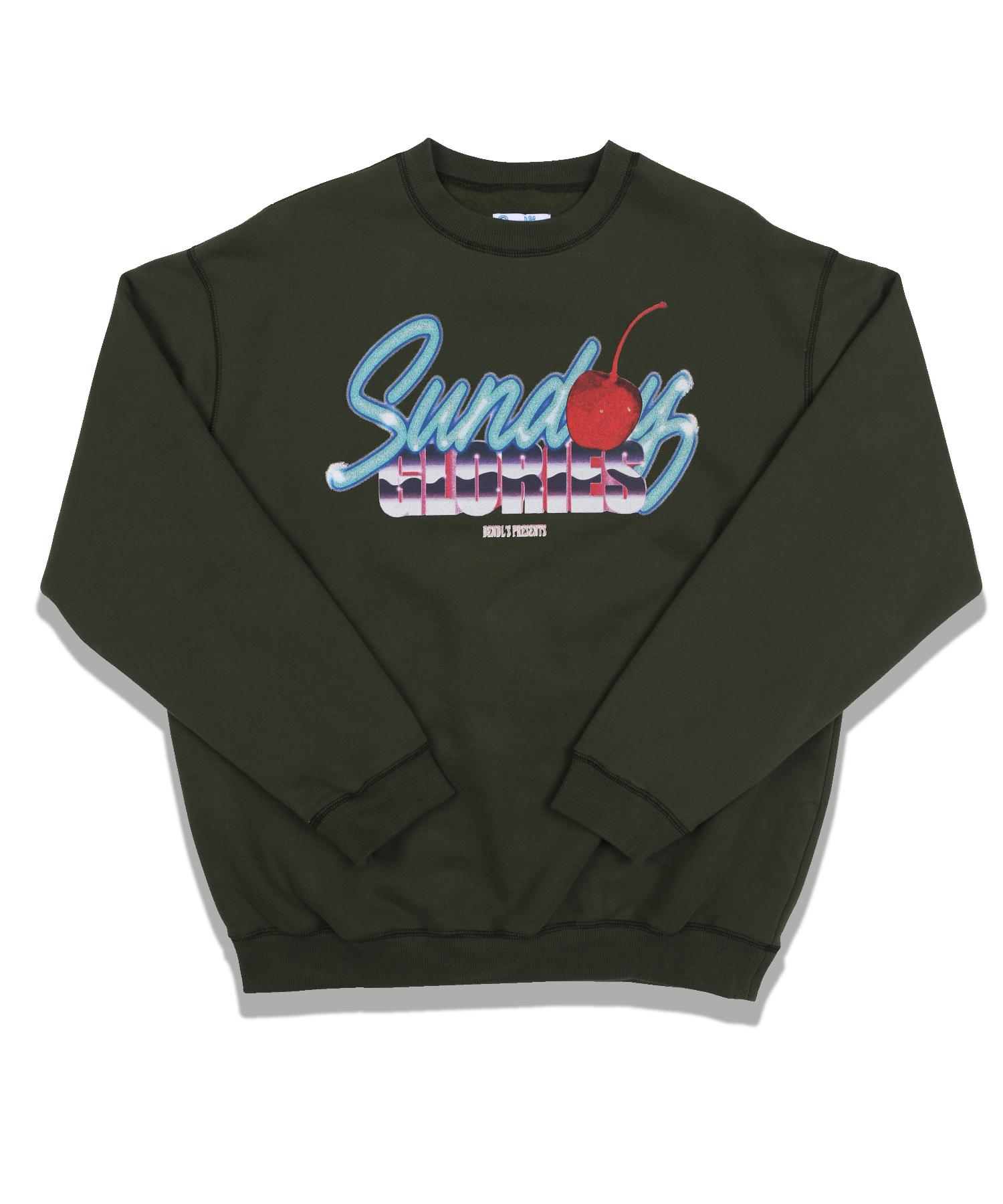 Свитшот Bendles Sunday Glory - Хаки Black/M