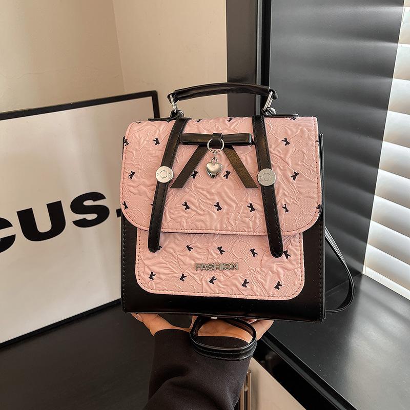 High sense college style niche backpack women's fashion new versatile personality casual lightweight backpack